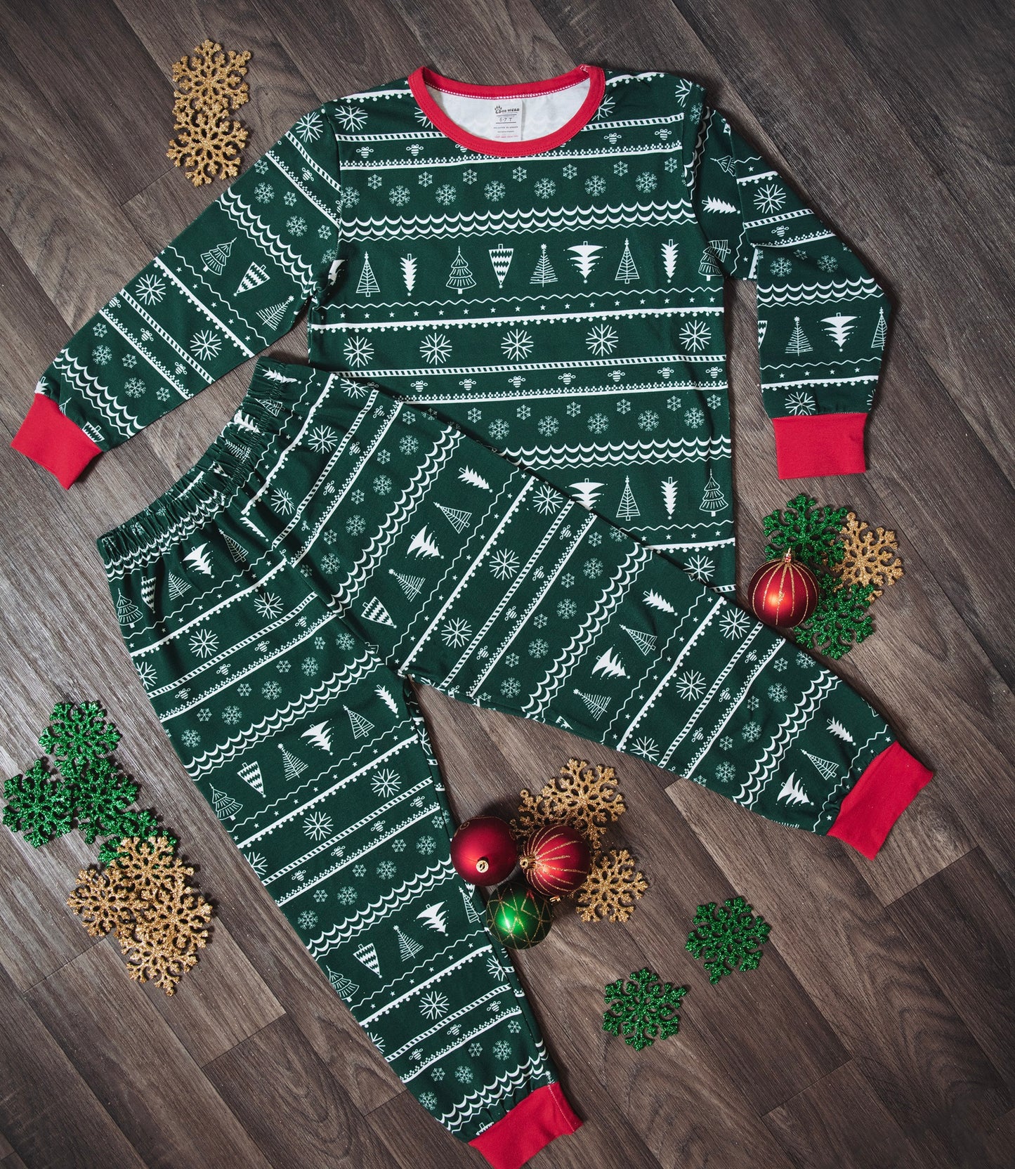 Green Family Christmas PJs