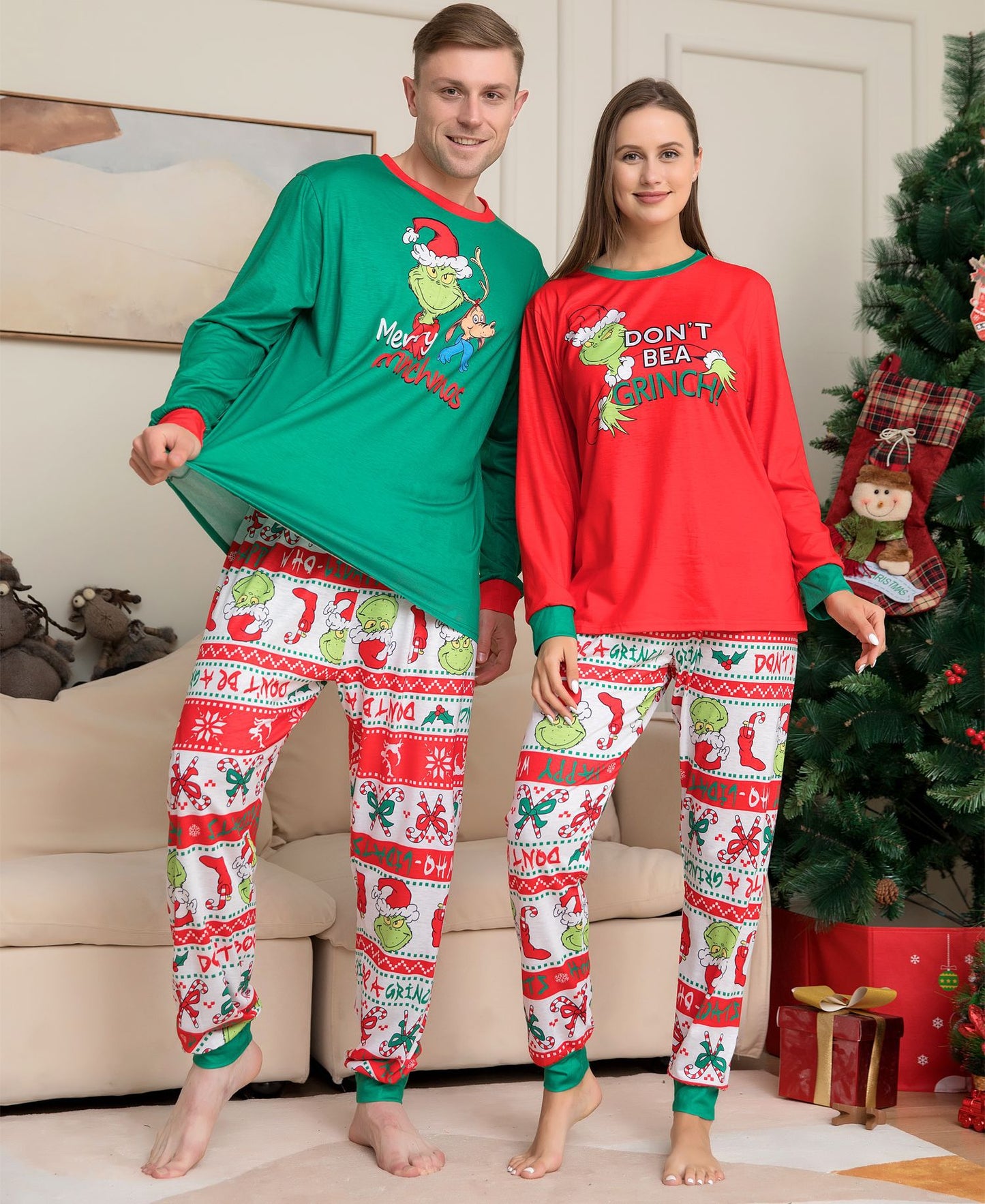 Grinch Christmas Pyjamas