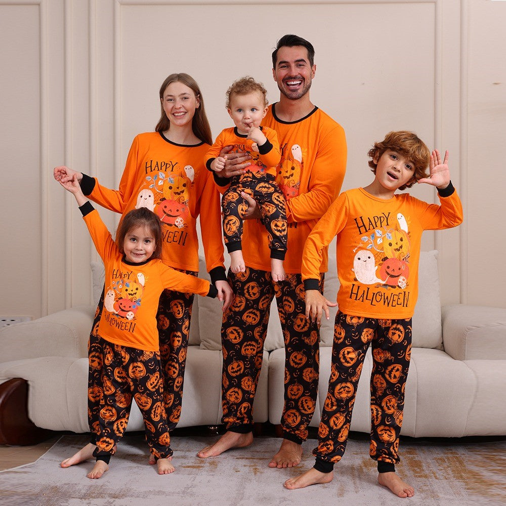 Orange Halloween PJs