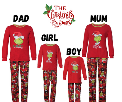 Grinch Christmas Pyjamas
