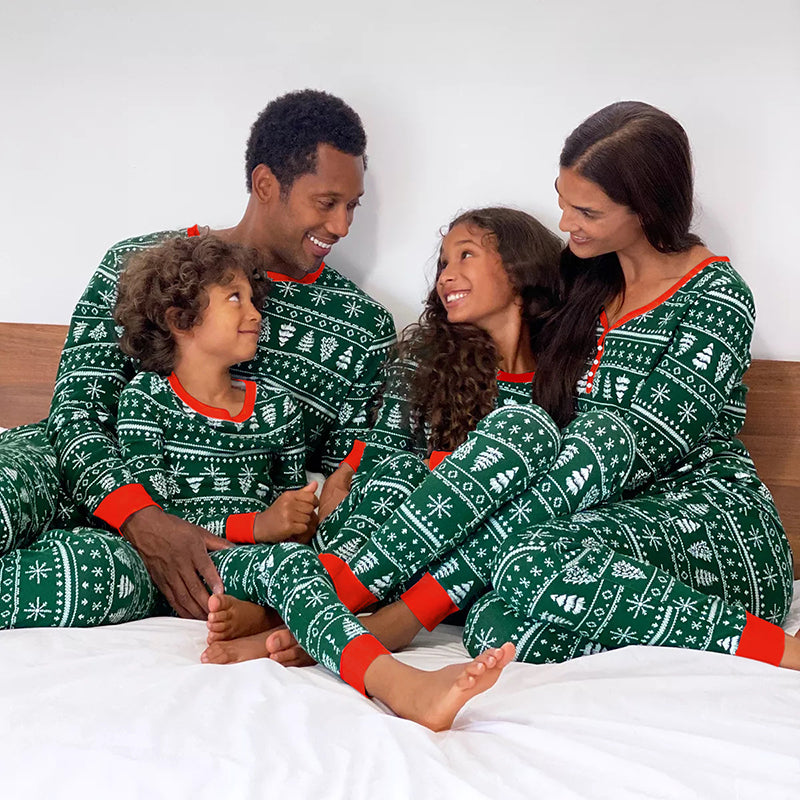 Green Christmas PJs